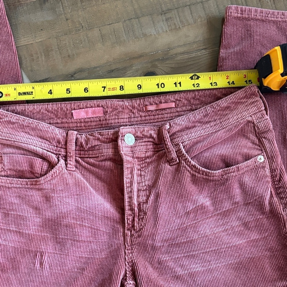 Pilcro Stylish Rasberry Corduroy Slim Boyfriend Crop 🤩 - Picture 6 of 9